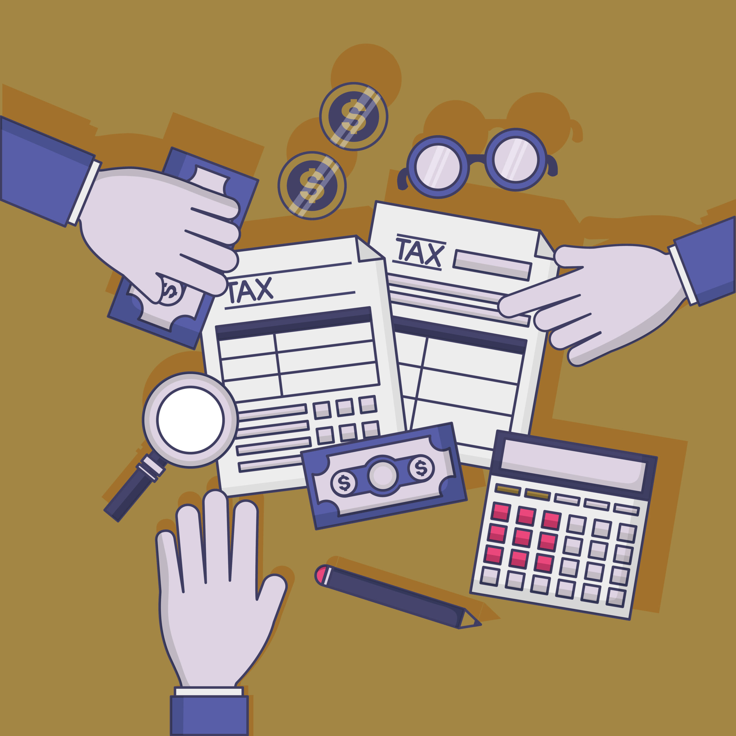 tax payment concept